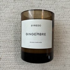 BYREDO GINGEMBRE FRAGRANCED SCENTED CANDLE 24...