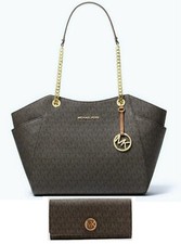 Michael Kors Jet Set Viaggio Catena Borsa a Spalla MF Portafogli Mk |  Acquisti Online su eBay