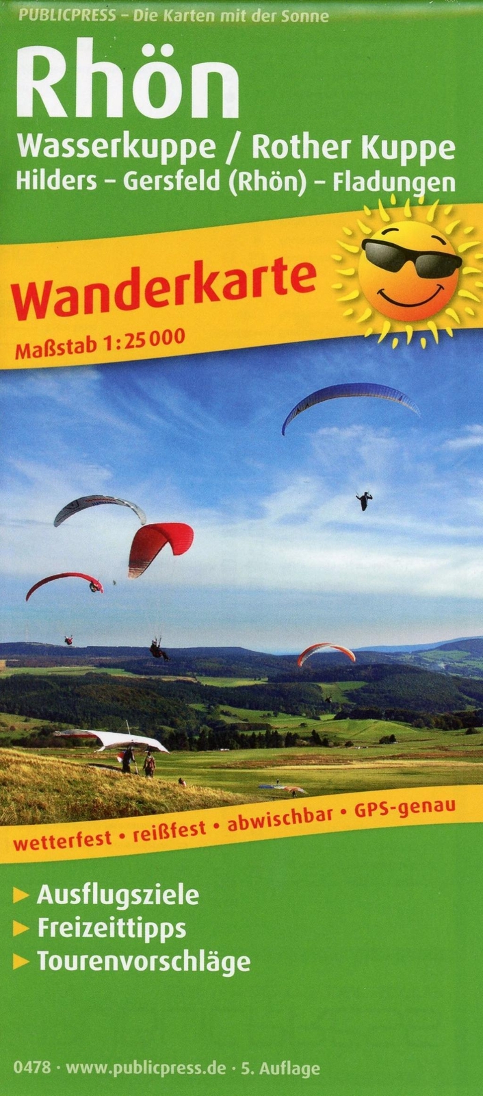 Rhön, Wasserkuppe / Rother Kuppe, Hilders - Gersfeld (rhön) -