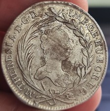 AUSTRIA / 1755 20 Kreuzer Vienna Mint,Maria Theresa !!!