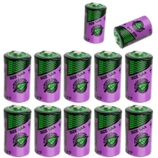 12pcs Tadiran TL-5902 3.6V 1/2 AA TSXPLP01 Battery For SCHNEIDER PLC