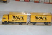 Wiking 1:87 H0 LKW MB Koffer-Lastzug Baur Versand Burgkunstadt Berlin-W OVP (34)