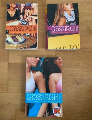 GossiP Girl Band 1 2 3 Bücher Sammlung * Mädchen Serie * Roman * Frauenliteratur