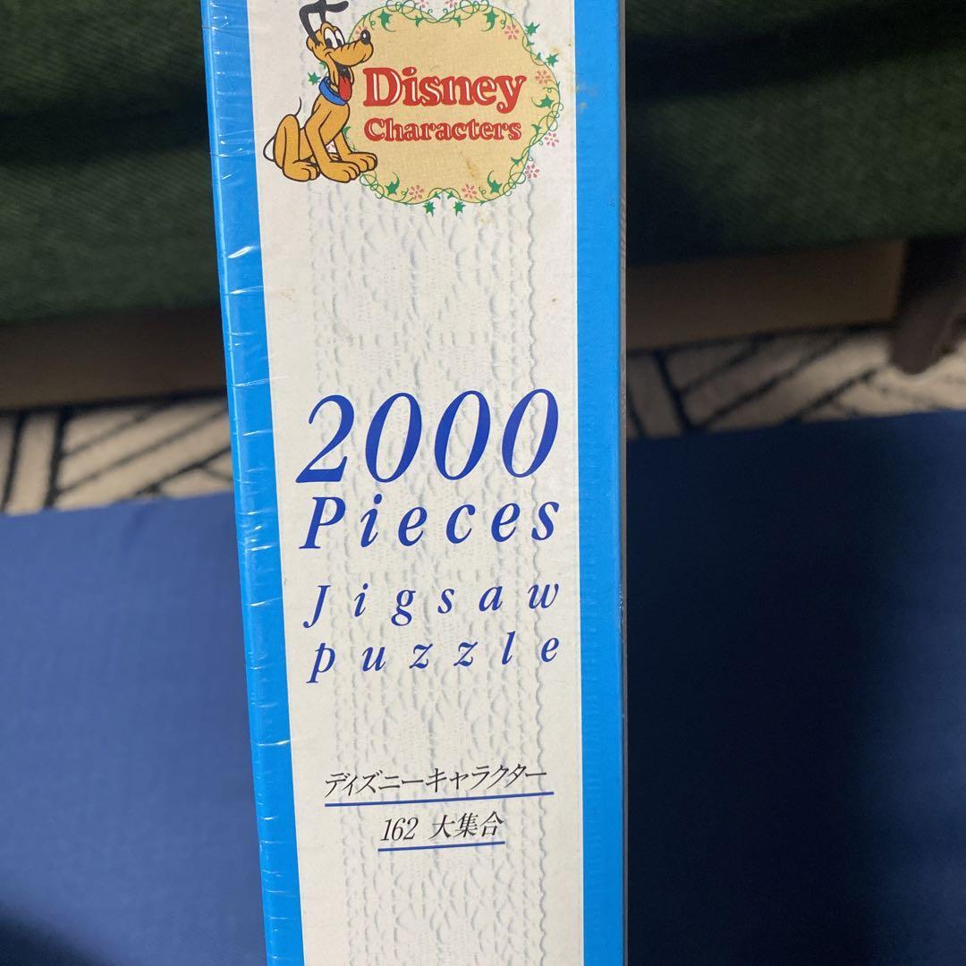 ディズニーキャラクター162種類 ジグソーパズル 2000ピース 1980年代