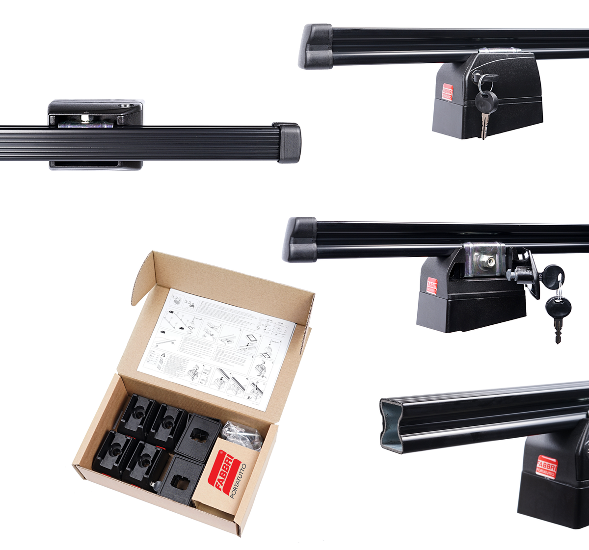 9408 3 BARRE Portatutto Portapacchi Gev Fiat Doblo' 2010-2022 /Opel Combo 12..18 EUR 150,00 - IT - Foto 9