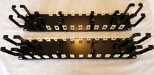8 Ring Cable Management 2U G32WR-3 Black - QUANTITY OF 2