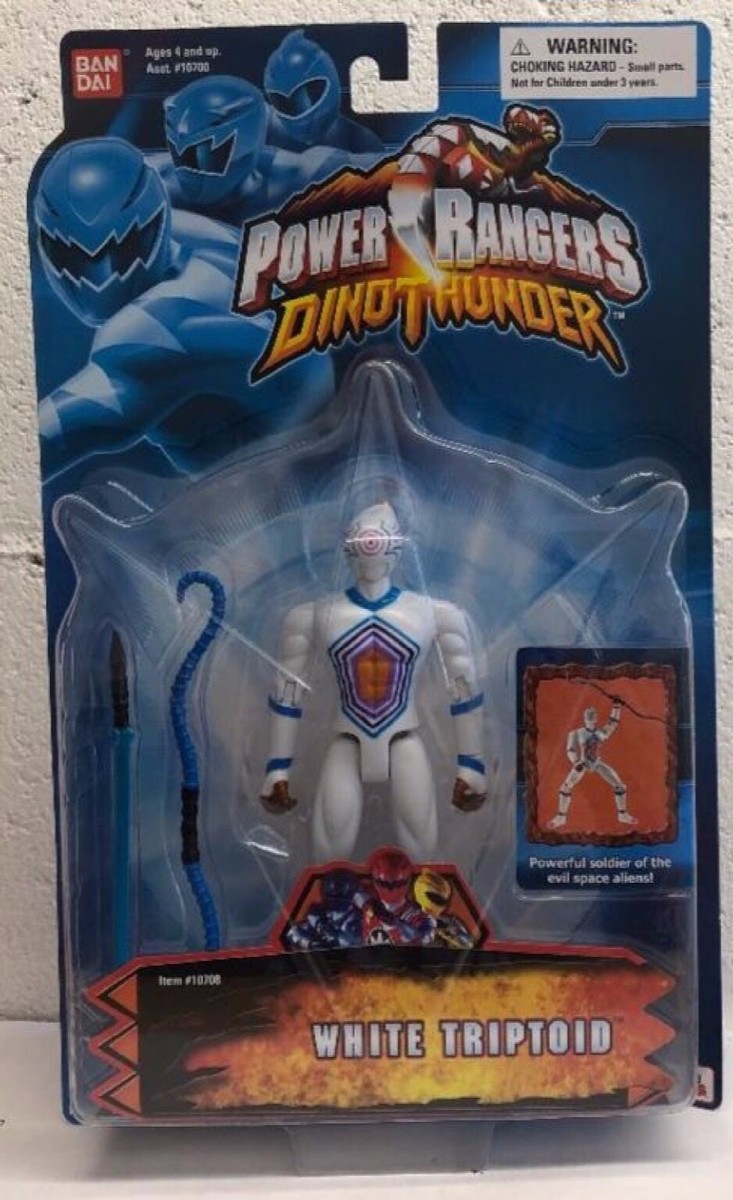 パワーレンジャース　ダイノサンダーホワイト Power Rangers Lightning Collection DINO THUNDER WHITE RANGER