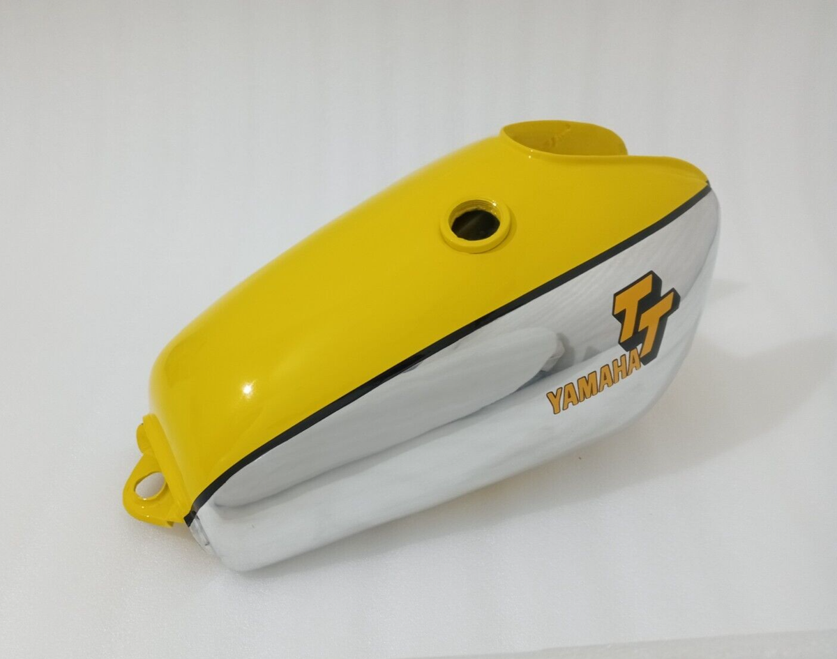 1977 Yamaha XT TT 500 Yellow Painted & Chrome Steel Petrol Fuel