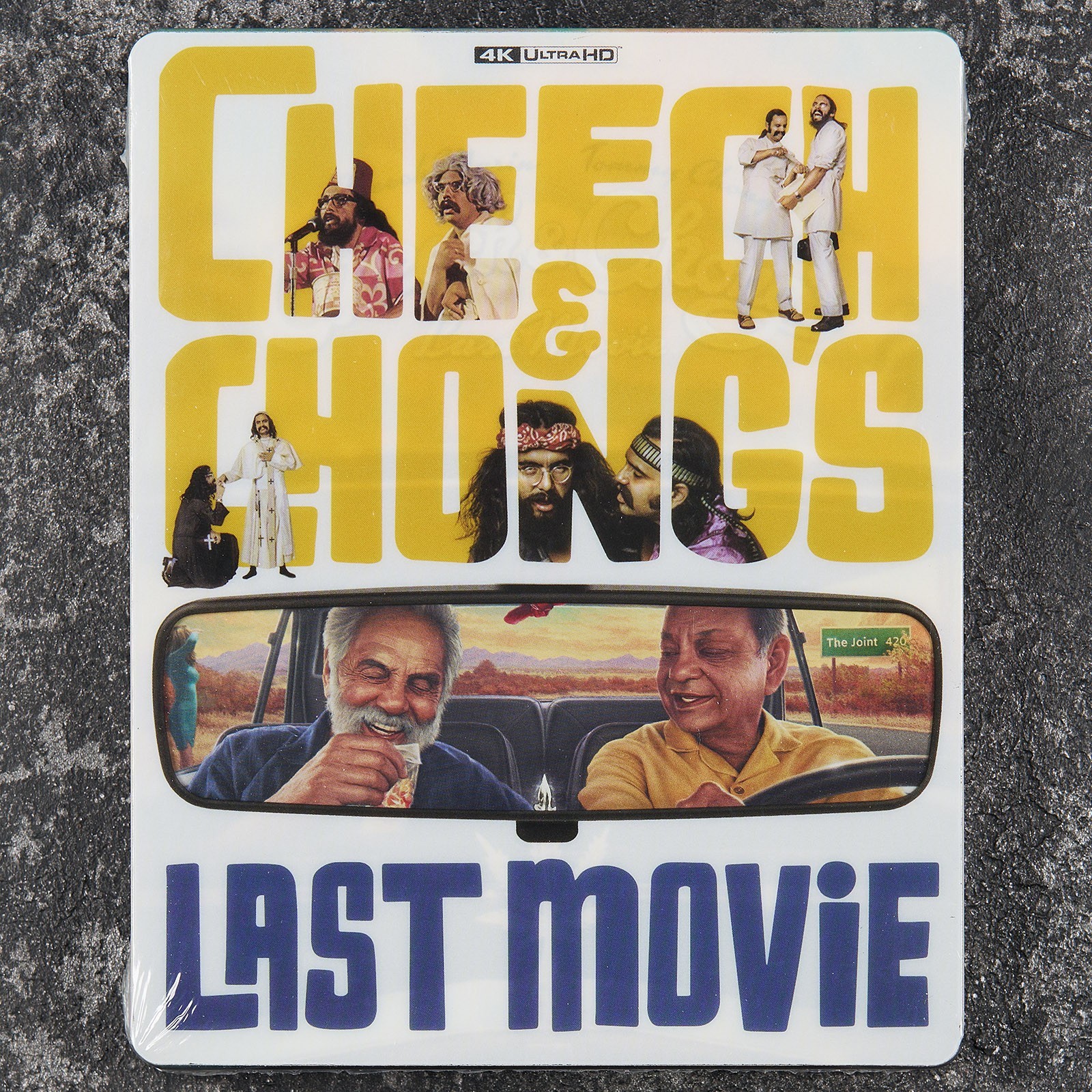 Cheech & Chong's Last Movie 4k Ultra HD Blu ray Steelbook, US import