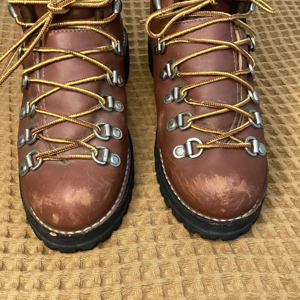 Botas de Senderismo Vintage Danner 3052 Para Hombre Talla 6.5 M Gore-Tex Mountain Light Marrón Foto 4 de 4