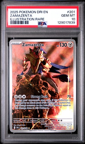 Zamazenta graded PSA 10 for sale on eBay