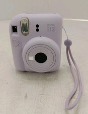 Fujifilm Instax Mini 12  Instant Camera & Case  - Purple (Untested) 