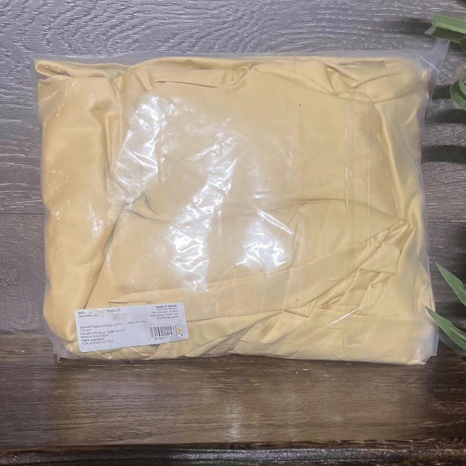 The Company Store Legends Smooth Wrinkle-Free Sateen Queen FITTED Sheet, New! - Image 3 of 4