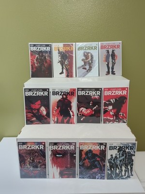 BRZRKR #1-12 BOOM! Studios 2021 Comic Complete Hard To Find NM-/NM Keanu Reeves