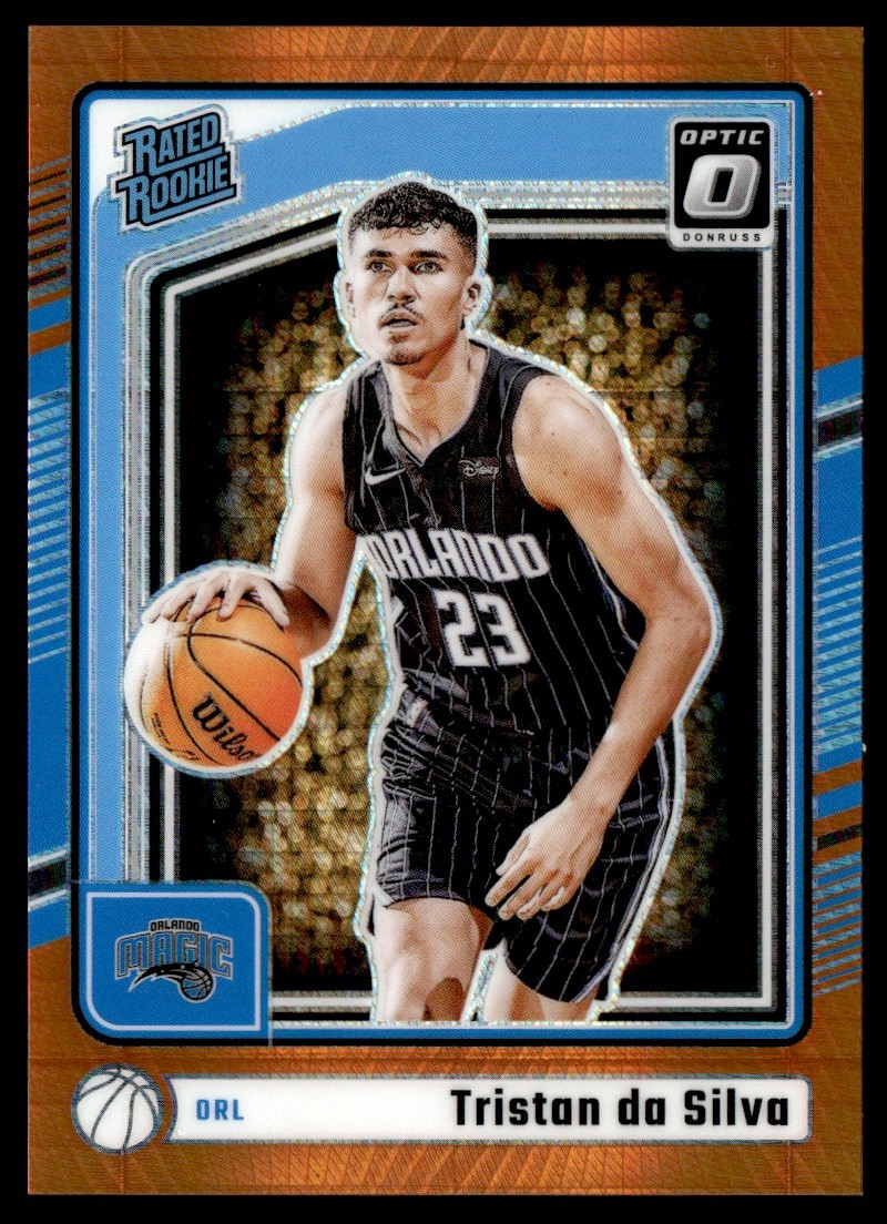 2024-25 Donruss Optic Rated Rookie Orange Hyper Tristan da Silva 268/299 #260