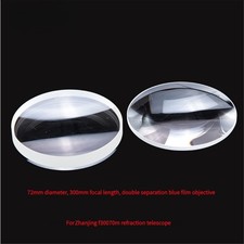 72mm Diameter 300mm Focal Length Separated Blue Film Objective Lens