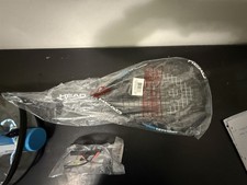 Head Defender Racquetball Starter Kit Graphite Racquet Balls Glasses Clear Case