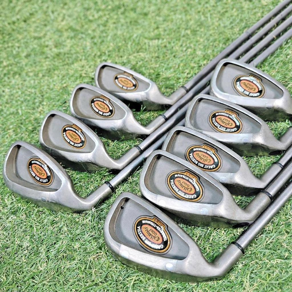 Callaway LH Great Big Bertha Tungstène Titane 8 Fer Graphite Régulier