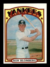 1972 Topps #203 Ron Blomberg RC EX/EX+ X3701895