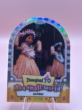 2025 Topps Disneyland 70th It’s A Small World Aloha! #07/66 Chrome Card
