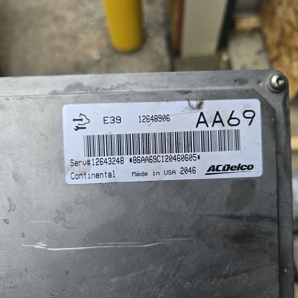 Компьютер двигателя 2012 12 Equinox Traverse GMC Acadia Srx ECU ECM PCM 12648906 12 - Изображение 3 из 3