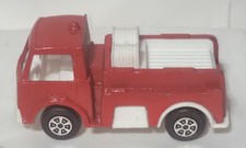 Vintage Tootsie Toy Fire Truck Engine Red In Color