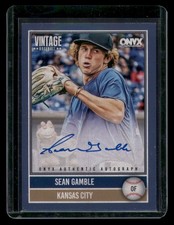 2026 Onyx Vintage #VASEGA Sean Gamble /100