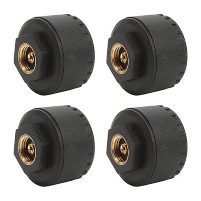 TPMS Tire Pressure Monitor System 4 External Sensors 0-100PSI For Car RV Trailer