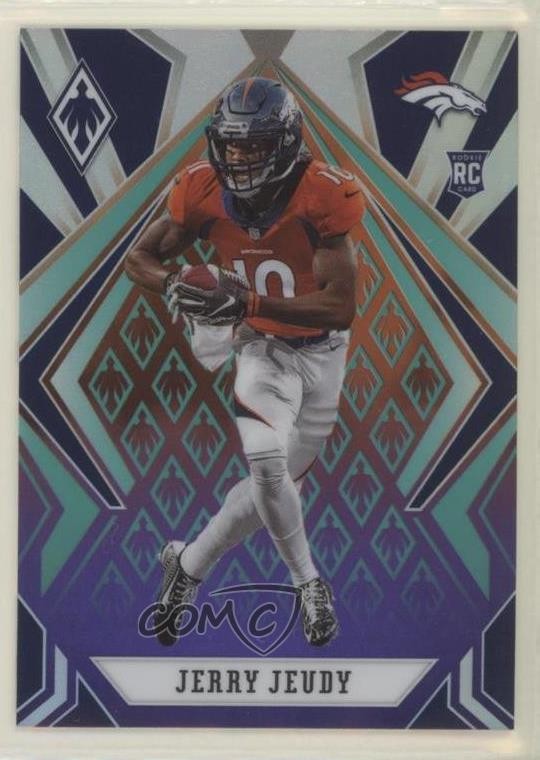 2020 Panini Phoenix Rookies Color Burst Jerry Jeudy #105 06tt