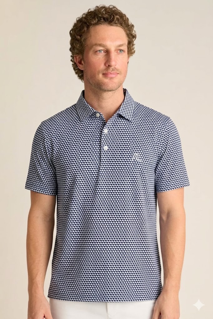 Hush Puppies Men's Short Sleeve Performance Polo Shirt - Breathable Golf Top #16 View 5