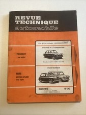 Revue technique Peugeot 204