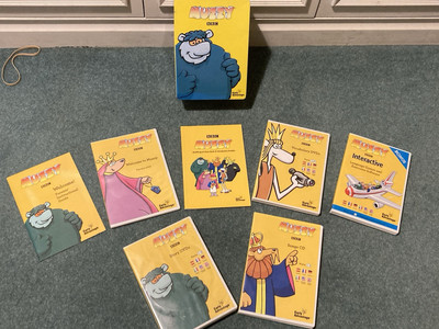 Muzzy BBC Sprachkurs für Kinder Level 1 Spanisch Französisch Deutsch Italienisch Eng