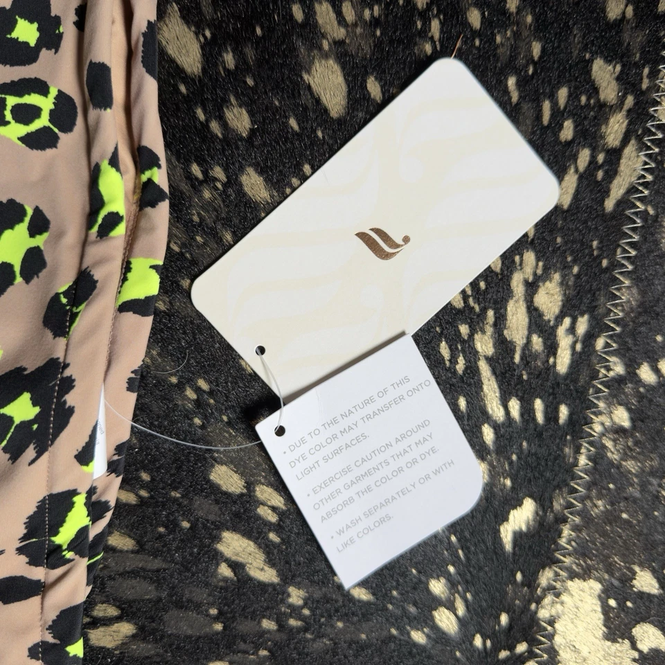 Fabletics - High Cut Bikini Slip „Desert Wavy Leo“ - Plus Size - Neu - Bild 3 von 4