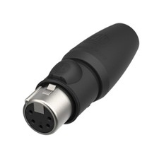 Neutrik 5 Pin NC5FX1-TOP Female XLR Connector. IP65  UL50E Protection. Outdoor