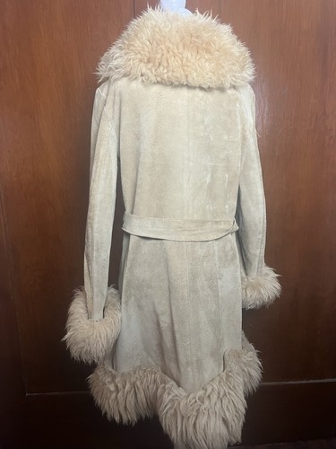 Vintage 1970’s Suede Penny Lane Princess Coat - Picture 4 of 6