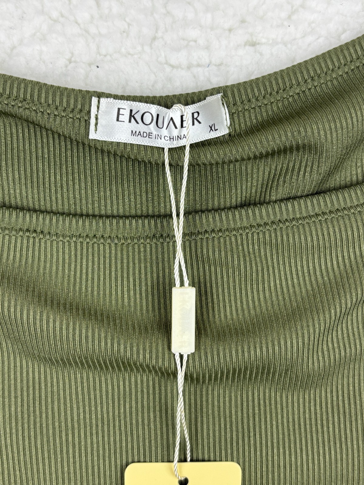 4 Piece Lounge Set Womens Size XL Crop Top Shorts Pants NWT MSRP $39.99 Ribbed