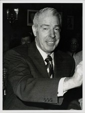 1976 Press Photo  Joe DiMaggio the New York Yankees Honored for Hitting Streak