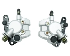 M MATI Front Left Right Brake Calipers for Suzuki Eiger 400 500 Ozark 250 Qua...