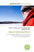 Frederic P. Miller (U. A.) | Alpine National Park | Taschenbuch | Englisch