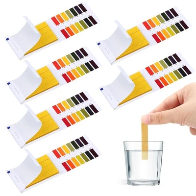 LWMTT 480 Stück pH Teststreifen, pH Wert Teststreifen, Messbereich 1-14,