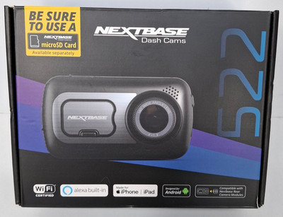 Nextbase 522GW Dash Cam (NBDVR522GW)+ Nextbase Cabin View Camera (NBDVRS2RFCW)