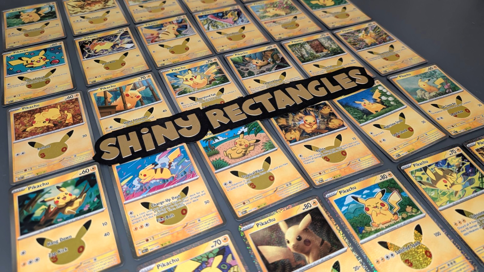 Pokémon TCG 30th Anniversary Pikachu Rare Complete Set of 30 Cards English NM