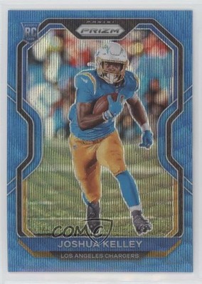 2020 Panini Prizm Blue Wave 19/199 Joshua Kelley #326 Rookie RC 0a6