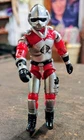 Hasbro G.I. Joe Cobra Trooper Action Figure 1982 Red Silver Black Plastic