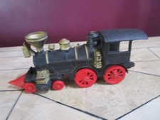 Vintage rubber Auburn locomotive engine train toy