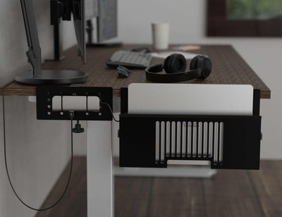 Side-Mount Laptop Desk Stand fits: Dell/Acer/ASUS/XPS/MacBook/Surface/Lenovo/HP