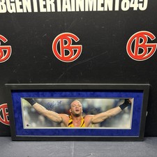 Rob Van Dam Autographed WWE ECW Framed 8x26 Photo Signed Beckett BAS