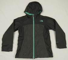 The North Face TNF Waterproof Dryvent Youth Girls Hooded Full Zip Jacket S