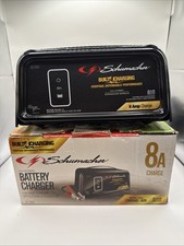 Schumacher Sc1363 Fully Automatic Battery Charger 8a Charge 6v12v