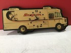 VINTAGE SNAP-ON TOOLS TRUCK WALL CLOCK 23" X 10" "LOOK" — photo 1